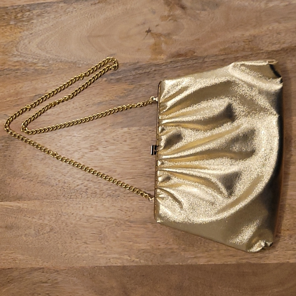 Gold special occasion purse
